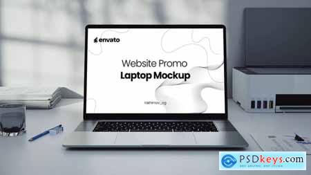 Website Promo Laptop Mockup 58714837