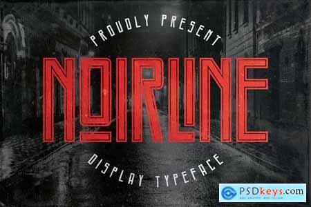 Noirline Modern Label Font
