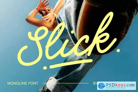 Slick Script Font