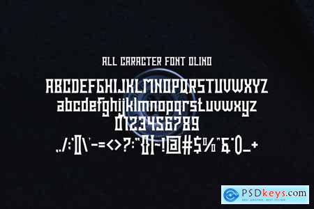 Olino Font Display