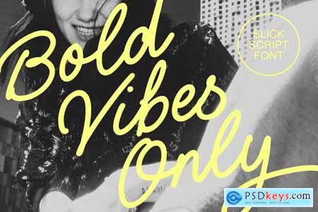Slick Script Font