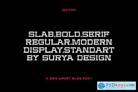 Uniprice - Slab Font