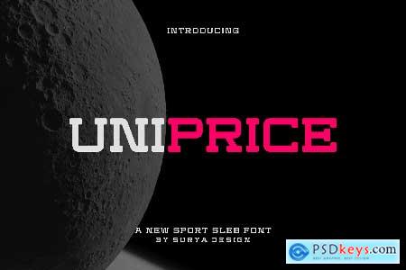 Uniprice - Slab Font