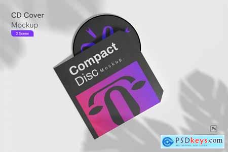 CD Cover Mockup