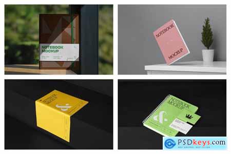 Notebook Stationery Mockups vol.03
