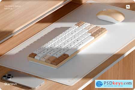 Keyboard Setup Mockup • 001 Keyboard Setup Mockup • 001