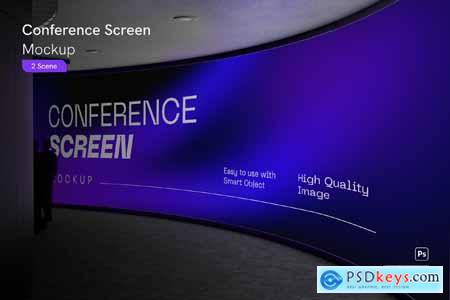 Conference Screen Mockup
