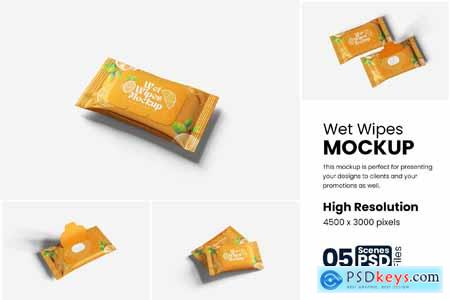 Wet Wipes Mockup