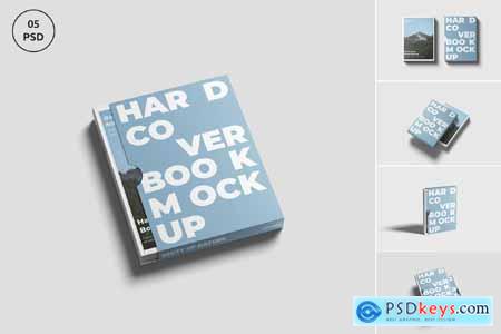 Hard Cover Book Mockup