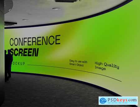 Conference Screen Mockup