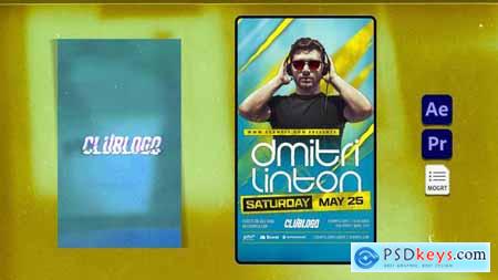 Nightclub Flyer Animated Video Template 58790371
