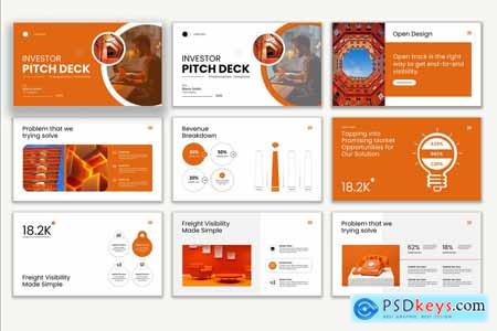 Investor Pitch Deck Presentation Template