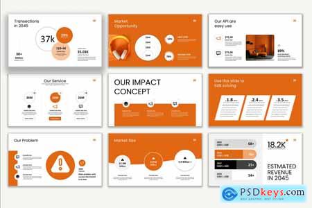 Investor Pitch Deck Presentation Template