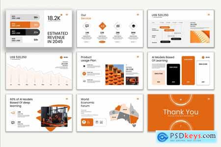 Investor Pitch Deck Presentation Template