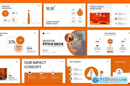 Investor Pitch Deck Presentation Template