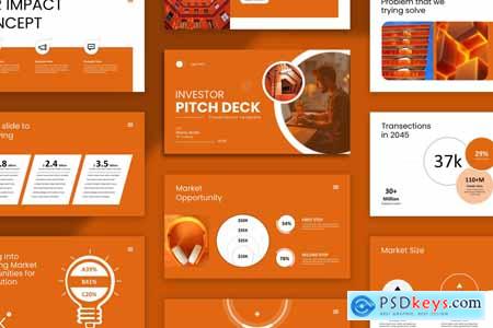 Investor Pitch Deck Presentation Template