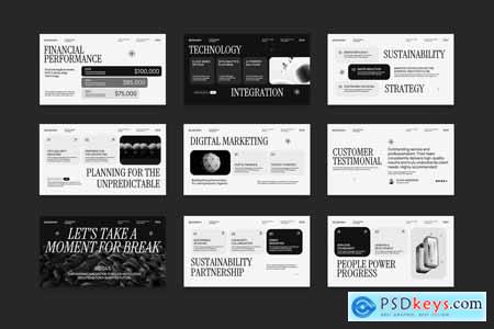 Black White Modern AI Business Conference 001