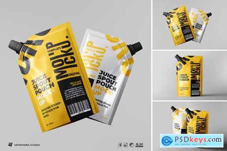 Spout Pouch Mockup Set