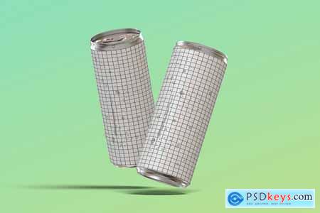 Aluminium Soda Can Mockups
