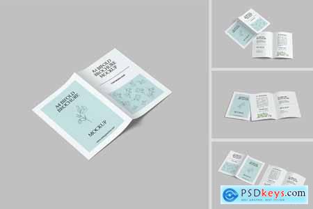 A4 Bifold Brochure Mockup