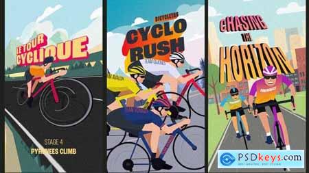Tour de Bike Cycling Titles & Stories Pack 58760299 Tour de Bike Cycling Titles & Stories Pack 58760299