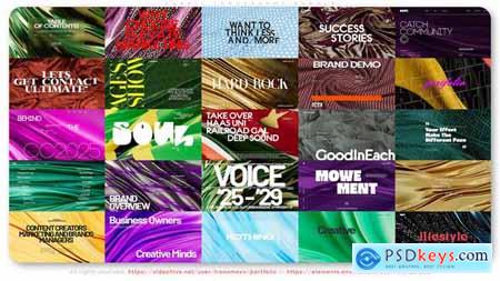Fabric Typography Bundle 58818477