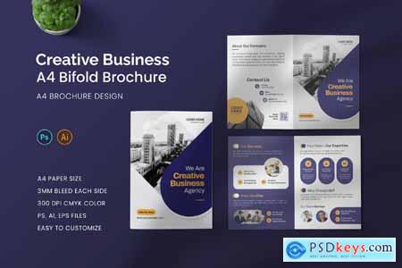 Creative Business Bifold Brochure