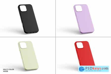 iPhone Case Mockup with Phone