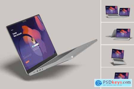 Realistic Laptop Mockup
