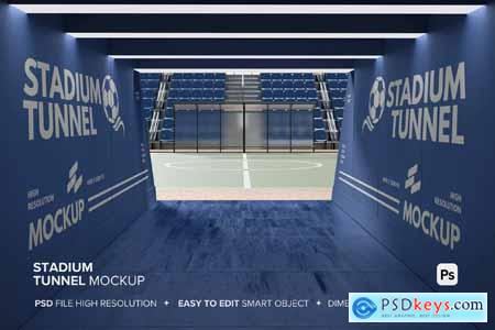 Stadium Tunnel Mockup Stadium Tunnel Mockup