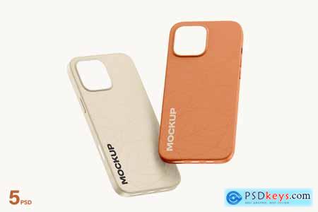 iPhone Case Mockup with Phone