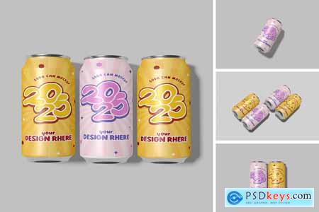 Soda Can Mockup