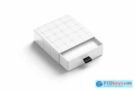 Square Jewelry Box Mockup HK6YK44