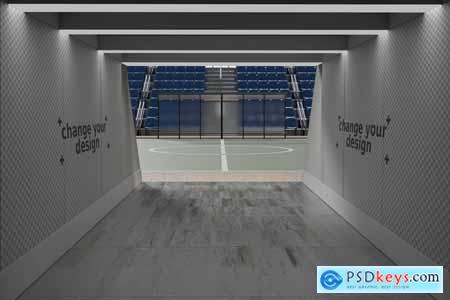Stadium Tunnel Mockup