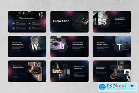 Aurelian - Business Pitch Deck PowerPoint Template