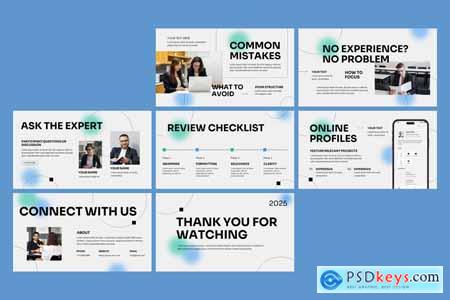 Resume CV Google Slides