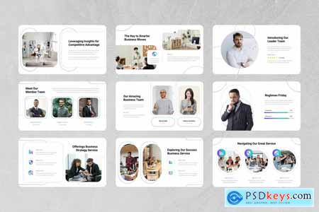 Meridian - Business Strategy PowerPoint Template