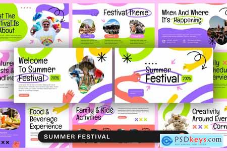 Summer Festival PowerPoint