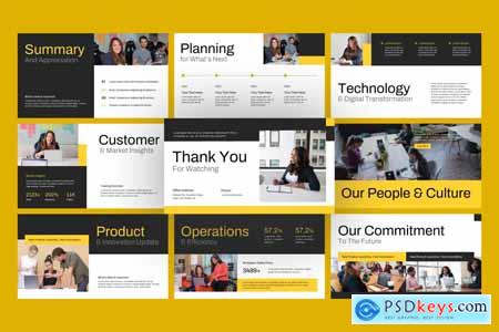 Corporate Report PowerPoint