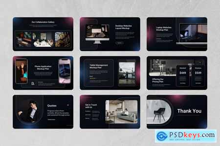 Aurelian - Business Pitch Deck PowerPoint Template