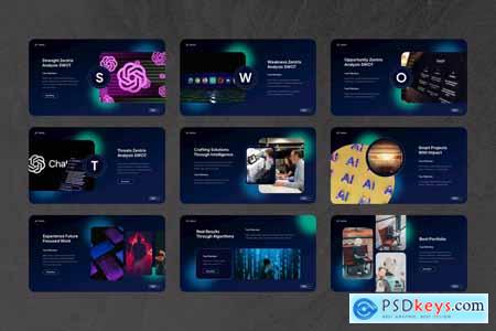 Zentrix - AI Technology PowerPoint Template