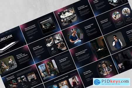 Aurelian - Business Pitch Deck PowerPoint Template