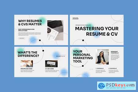 Resume CV Google Slides