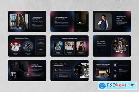 Aurelian - Business Pitch Deck PowerPoint Template