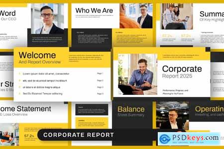 Corporate Report PowerPoint
