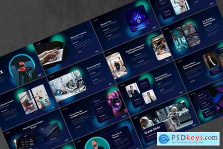 Zentrix - AI Technology PowerPoint Template