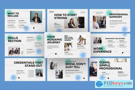 Resume CV Google Slides
