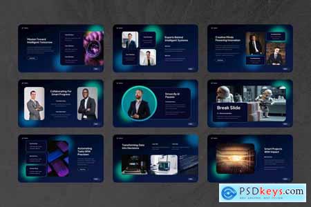 Zentrix - AI Technology PowerPoint Template