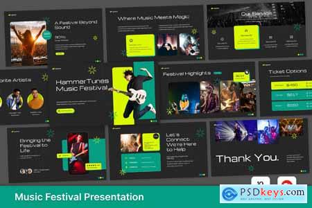 Music Festival Event PowerPoint