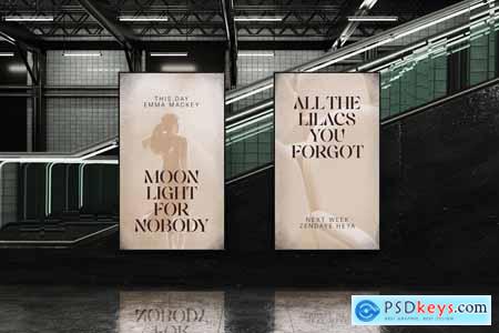 Fanquise - Luxury Stencil Serif Font